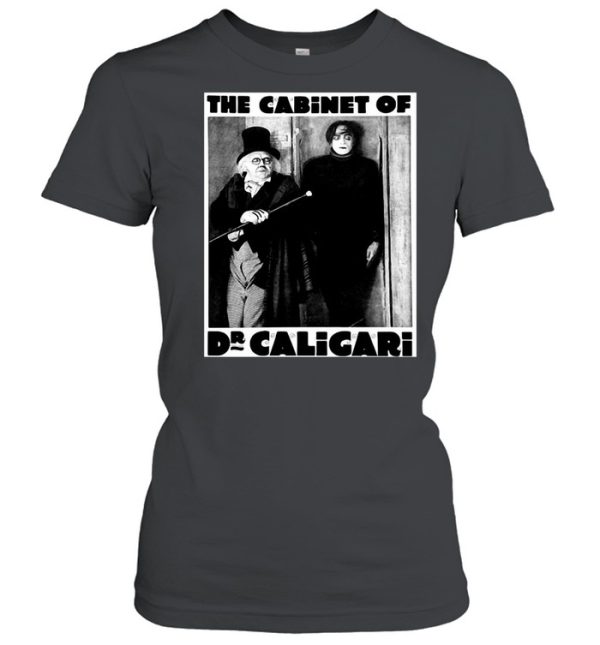 Horror Movie Dr Caligari Halloween Monster Poster Vintage T-shirt