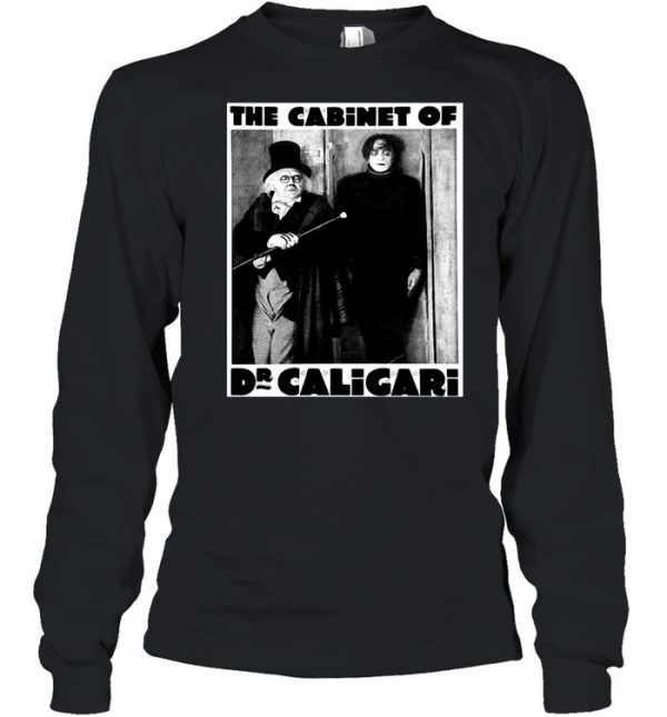 Horror Movie Dr Caligari Halloween Monster Poster Vintage T-shirt