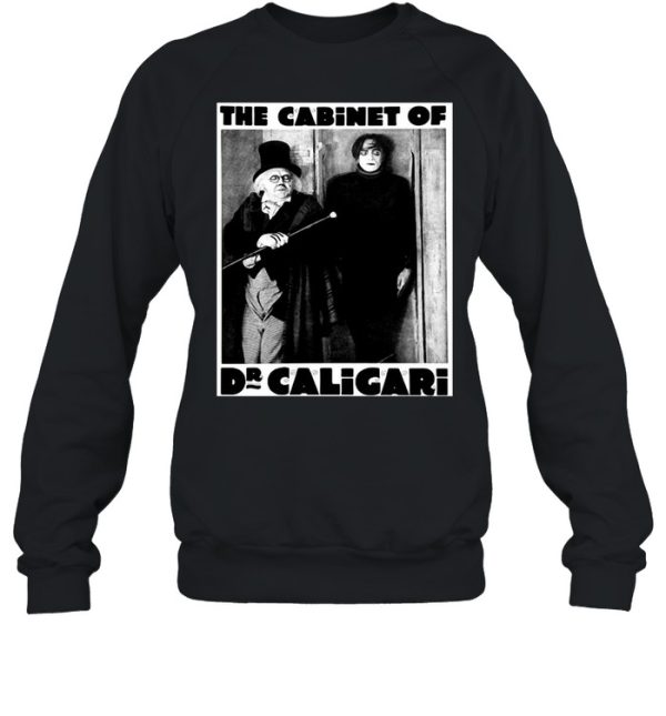 Horror Movie Dr Caligari Halloween Monster Poster Vintage T-shirt