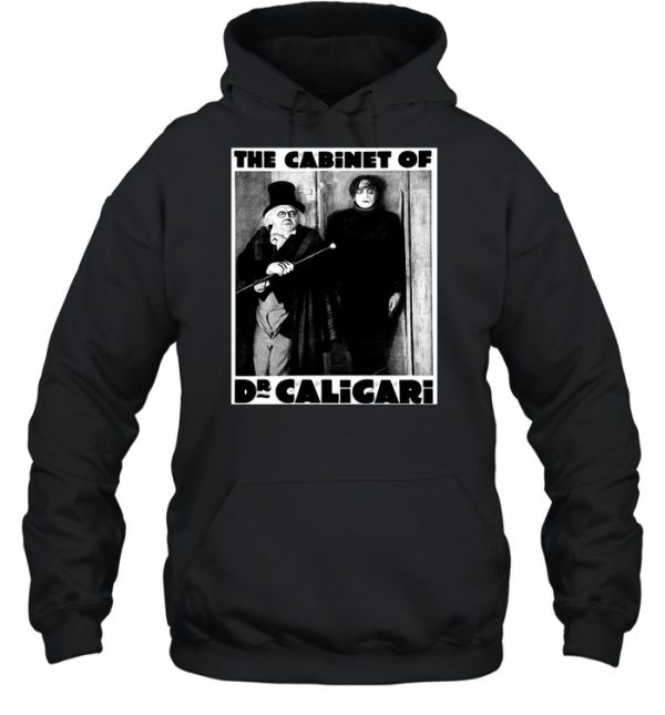 Horror Movie Dr Caligari Halloween Monster Poster Vintage T-shirt