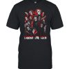 Horror Movies Characters Friday The 13th Halloween Shirt