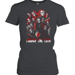 Horror Movies Characters Friday The 13th Halloween Shirt