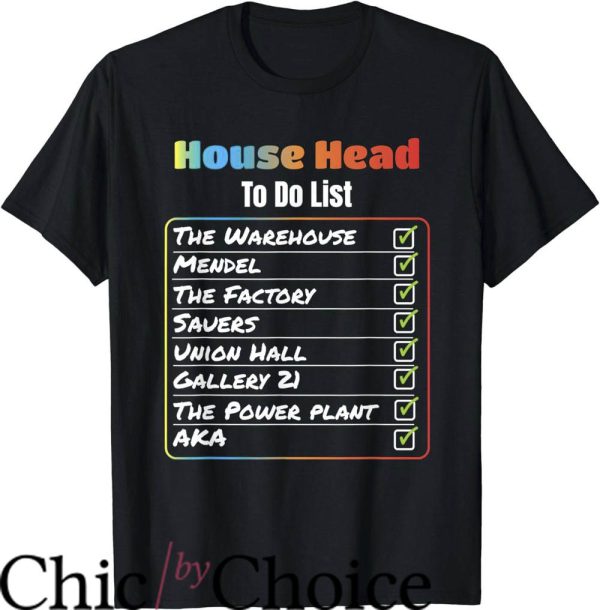 House Music T-Shirt House Head To Do List