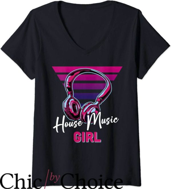 House Music T-Shirt House Music Girl