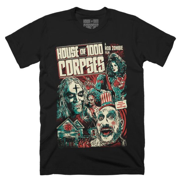 House Of 1000 Corpses Fried Chicken and Gasoline T-Shirt