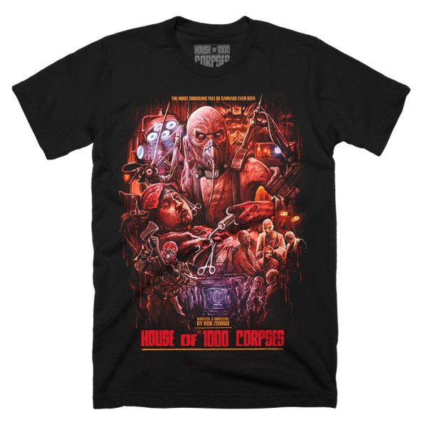 House Of 1000 Corpses Tale Of Carnage T-Shirt