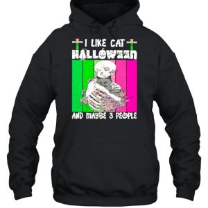 I Like Cat Halloween And Maybe 3 People Vintage Shirt 4 I Like Cat Halloween And Maybe 3 People Vintage Shirt 5