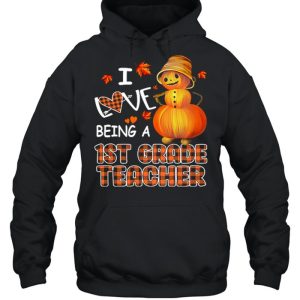 I Love Being A 1st grade Teacher Halloween shirt 5