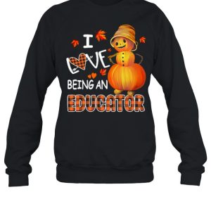 I Love Being A Educator Halloween shirt 4