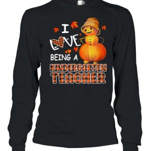 I Love Being A Kindergarten Teacher Halloween shirt 3