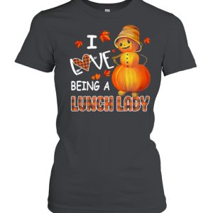 I Love Being A Lunch Lady Halloween shirt