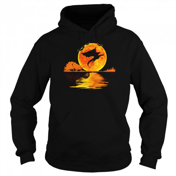 I Love Dragon Halloween Vintage Sunset T-shirt