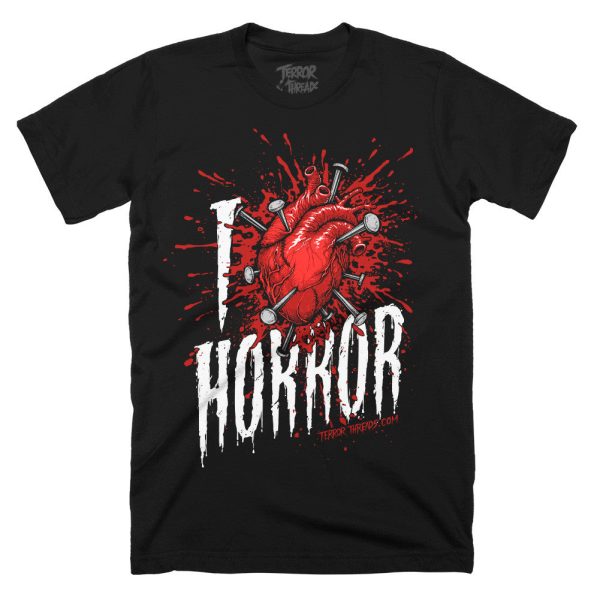 I Love Horror T-Shirt