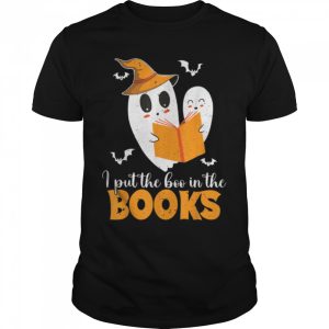 I Put The Boo In The Books Halloween Ghost Library Worker Lo T-Shirt B0BHJC9YLB I Put The Boo In The Books Halloween Ghost Library Worker Lo T-Shirt B0BHJC9YLB