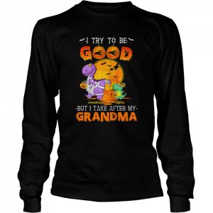 I Try To Be Good But I Take After Halloween Kid T Shirt 3