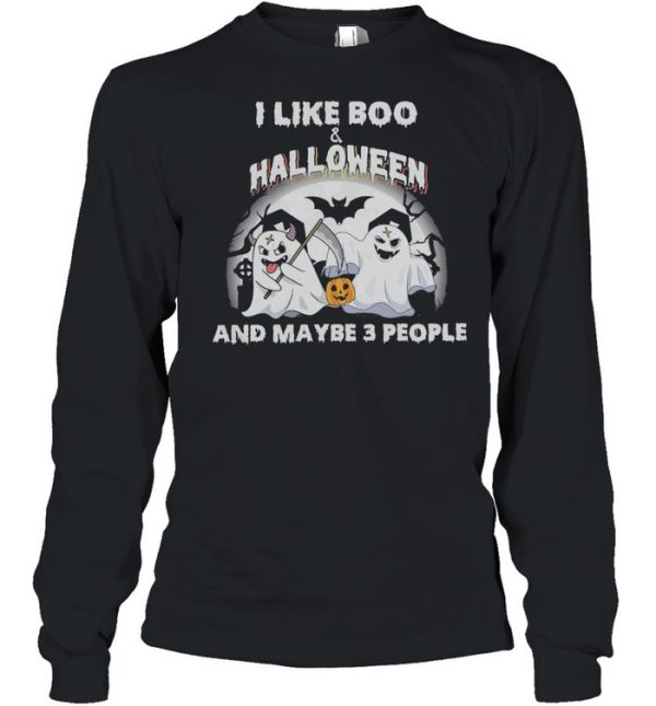 I like Boo and Halloween and maybe 3 people shirt