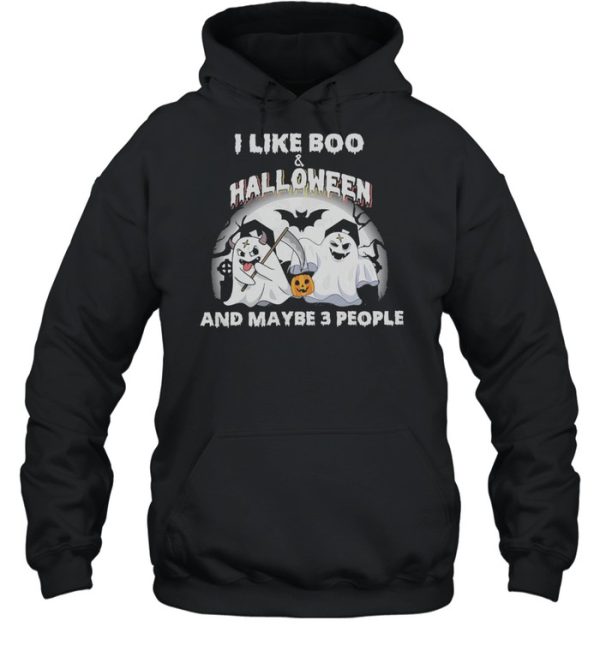 I like Boo and Halloween and maybe 3 people shirt