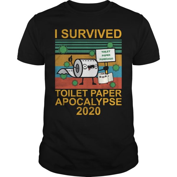 I survived toilet paper apocalypse 2020 shirt, hoodie, long sleeve