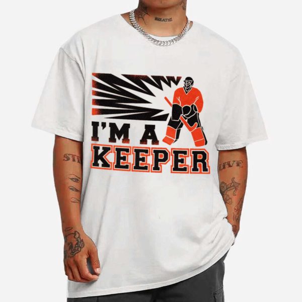 I’M A Keeper Hockey T-shirt