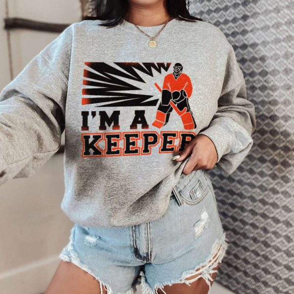 I’M A Keeper Hockey T-shirt