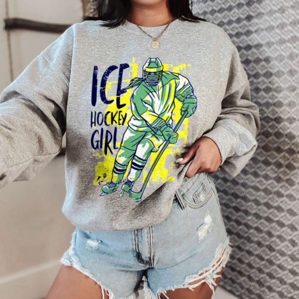 Ice Hockey Girl T-shirt