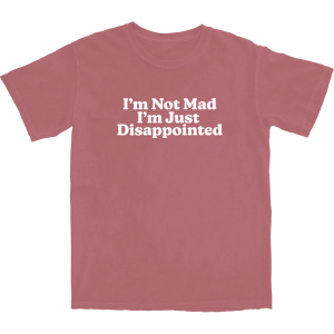 I’m Just Disappointed T Shirt I’m Just Disappointed T Shirt