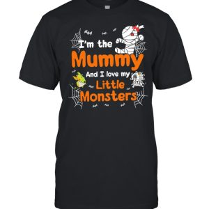 Im The Mummy And I Love My Little Monsters Halloween shirt Im The Mummy And I Love My Little Monsters Halloween shirt