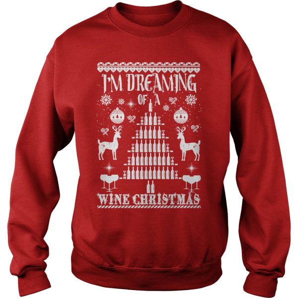 I’m dreaming of a wine Christmas sweater, hoodie