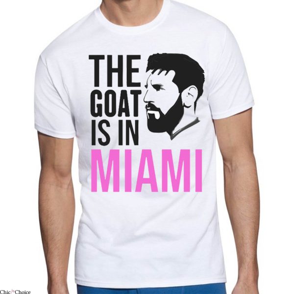 Inter Miami T-Shirt Lionel Messi 2023-2024 Argentina Soccer