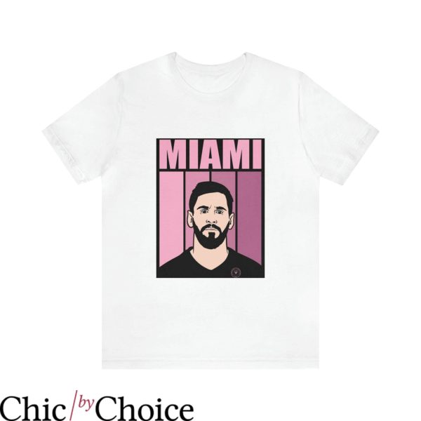 Inter Miami T-Shirt Messi Cf Lionel Argentina Soccer 10