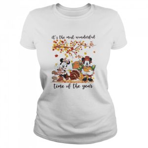 It’s The Most Wonderful Time Of The Year Mickey Minnie Fall shirt 1 It's The Most Wonderful Time Of The Year Mickey Minnie Fall shirt 2