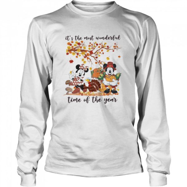 It’s The Most Wonderful Time Of The Year Mickey Minnie Fall shirt