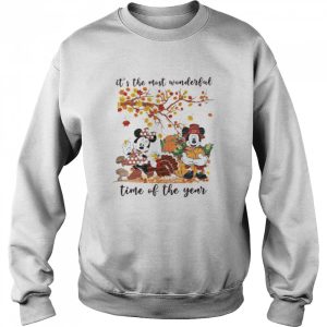 It’s The Most Wonderful Time Of The Year Mickey Minnie Fall shirt 3 It's The Most Wonderful Time Of The Year Mickey Minnie Fall shirt 4