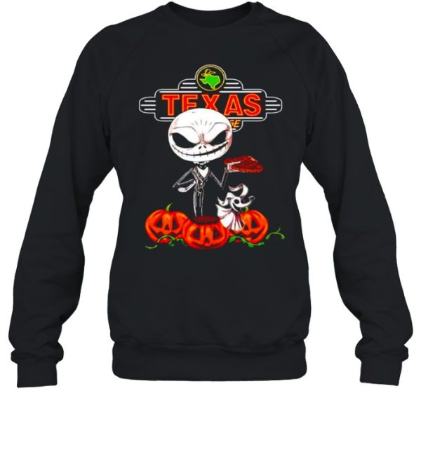 Jack Skellington Texas Roadhouse Halloween shirt