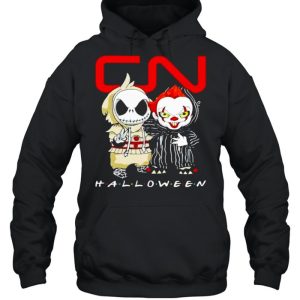 Jack Skellington and Pennywise Canadian National Railway Halloween shirt 4 Jack Skellington and Pennywise Canadian National Railway Halloween shirt 5
