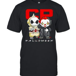 Jack Skellington and Pennywise Canadian Pacific Halloween shirt Jack Skellington and Pennywise Canadian Pacific Halloween shirt