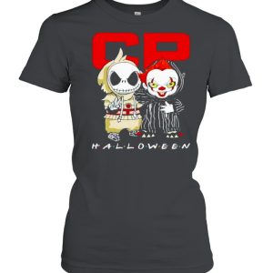 Jack Skellington and Pennywise Canadian Pacific Halloween shirt