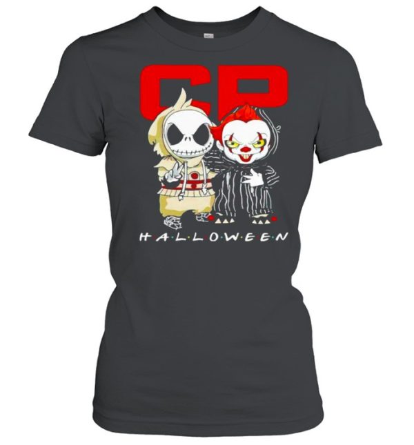 Jack Skellington and Pennywise Canadian Pacific Halloween shirt