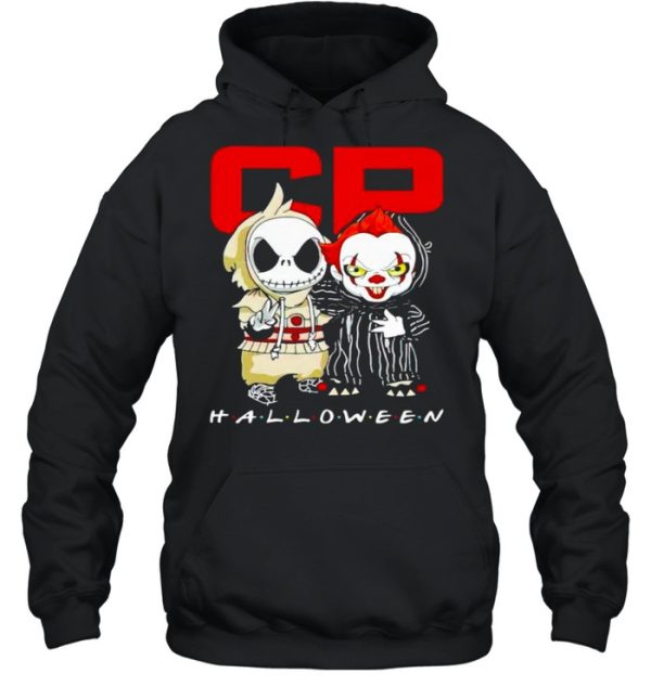 Jack Skellington and Pennywise Canadian Pacific Halloween shirt