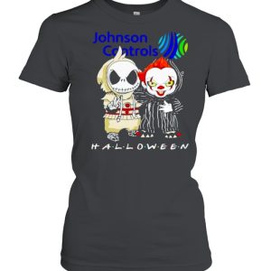 Jack Skellington and Pennywise Johnson Controls Halloween shirt