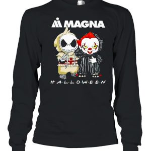 Jack Skellington and Pennywise Magna Halloween shirt 2 Jack Skellington and Pennywise Magna Halloween shirt 3