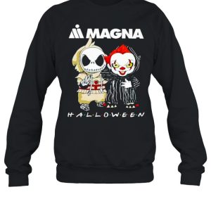 Jack Skellington and Pennywise Magna Halloween shirt 3 Jack Skellington and Pennywise Magna Halloween shirt 4