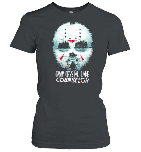 Jason Voorhees camp crystal lake counselor shirt