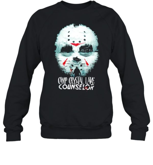 Jason Voorhees camp crystal lake counselor shirt