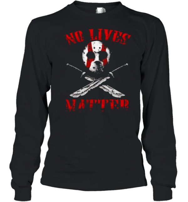 Jason Voorhees no lives matter shirt