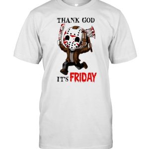 Jason Voorhees thank God it’s friday shirt