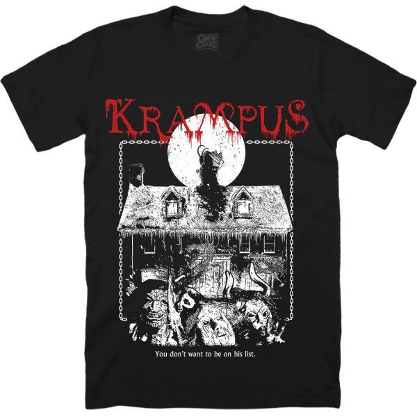 KRAMPUS THERE GOES THE NEIGHBORHOOD – T-SHIRT