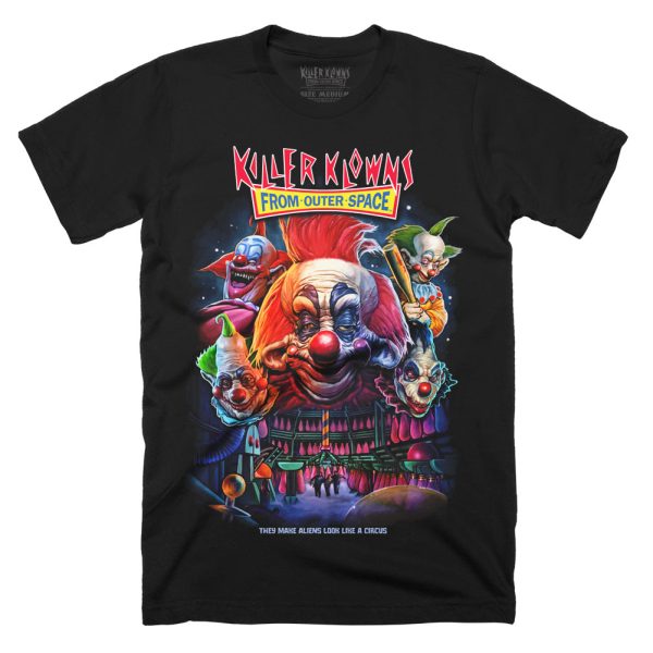 Killer Klowns From Outer Space Join The Circus T-Shirt