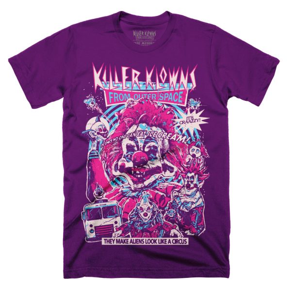 Killer Klowns From Outer Space Like A Circus T-Shirt