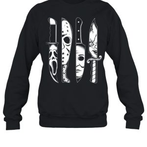 Knives Horror Machete Movie Friday Halloween Goth Evil shirt 3